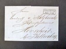Preußen briefhülle 1850 gebraucht kaufen  Ohmstede