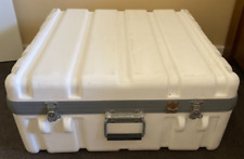 Caja rígida de transporte de viaje Parker Bel-Air blanca para equipo de protección segunda mano  Embacar hacia Mexico