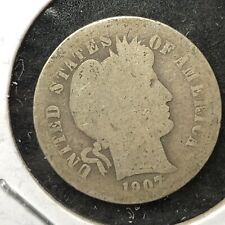 1907 barber silver for sale  Shipping to Ireland