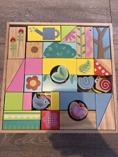 Wooden toy block for sale  Shipping to Ireland