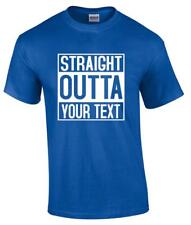 Camiseta Straight Outta Your Text Compton personalizada texto inferior comprar usado  Enviando para Brazil