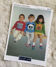 cat sweater knitting pattern for sale  DUNSTABLE