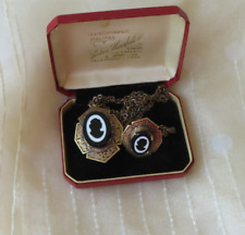 Vintage cameo locket for sale  HALIFAX