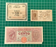 Lotto banconote regno usato  Roccella Ionica