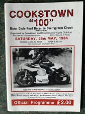 Cookstown 100 programme for sale  CRAIGAVON