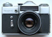 Câmera de Filme Soviética Antiga URSS Zenith E 35mm Com Lente Helios-44 2/58 comprar usado  Enviando para Brazil