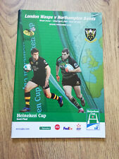 London wasps northampton for sale  MIDDLESBROUGH