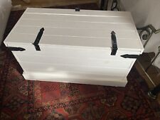 White wooden trunk for sale  LONDON
