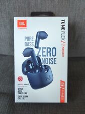 Fones de ouvido JBL Tune Flex verdadeiro cancelamento de ruído sem fio - Azul *caixa aberta limpa* comprar usado  Enviando para Brazil