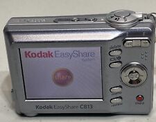 Kodak Easyshare C813 8.2 MP Digital Camera 3x Optical Zoom Silver Tested for sale  Shipping to South Africa