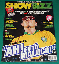 U2 - ShowBizz 151 BRAZIL Tour Magazine 1998 Bono Vox Pop Mart Tour comprar usado  Brasil 