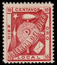 ✔️ CHILE FIRELAND TIERRA DEL FUEGO 1891 - LOCAL POPPER - MI.1 ** MNH 120 € [KH], usado segunda mano  Embacar hacia Argentina