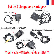 Lot chargeur vintage d'occasion  Eygalières