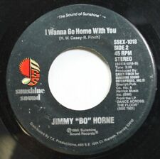 Soul 45 Jimmy "Bo" Horne - I Wanna Go Home With You / Is It In On Sunshine Sound comprar usado  Enviando para Brazil