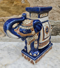 Vintage elephant ceramique d'occasion  Bourg-de-Péage