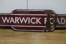 Genuine warwick road for sale  BARNSLEY
