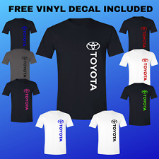 Used, Toyota Logo T-Shirt Tundra Tacoma Scion Supra 4 Runner with FREE DECAL!! for sale  Shipping to South Africa