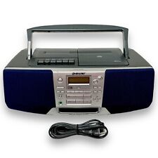 Rádio AM/FM Sony CFD-S38 CD toca-fitas cassete caixa de som portátil Boombox comprar usado  Enviando para Brazil