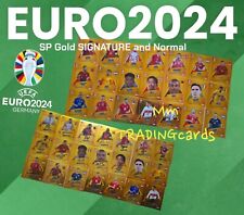 Adesivo Topps UEFA Euro 2024 Alemanha SP ouro ASSINATURA Escolhido Adesivo comprar usado  Enviando para Brazil