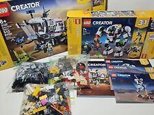 Lego Creator Space Lote 31107 Space Rover e 31115 Mining Mech Completo 3 em 1 comprar usado  Enviando para Brazil
