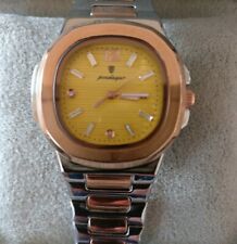 Ladies Elegant Dual Tone Watch Yellow Dial., used for sale  Shipping to South Africa