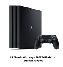 Sony PlayStation 4 PS4 Pro 1TB Console & Controller - Black - 24 MONTHS WARRANTY til salgs  Frakt til Norway