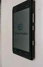 Usado, Telefone preto Nokia 900 Windows ATT Carl Zeis Lumia 900 RM-808 **para peças comprar usado  Enviando para Brazil