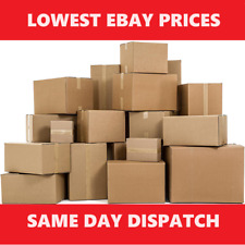 Cardboard boxes single for sale  COLCHESTER