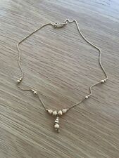 Yellow gold necklace for sale  OLDBURY