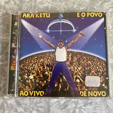 Ara Ketu E O Povo Ao Vivo De Novo CD Samba e Reggae Brasileiro Importado 1999, usado comprar usado  Enviando para Brazil