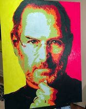 Painting steve jobs for sale  Great Neck