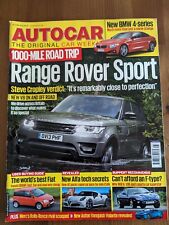 Autocar magazine 19th for sale  NOTTINGHAM