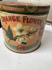 Vintage orange flower for sale  Shipping to Ireland