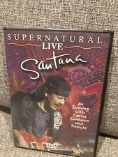 DVD ao vivo Santana Supernatural 2000 uma noite com concerto Carlos Santana & Friends comprar usado  Enviando para Brazil