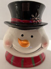 Festive ceramic snowman for sale  Federal Way