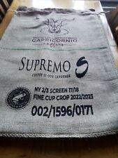 Large hessian coffee for sale  SKEGNESS