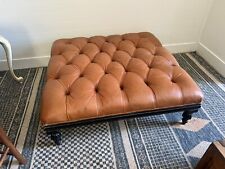 leather ottoman table for sale  Palo Cedro