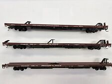 Lot of 3 Athearn HO Trailer Train 86’ Piggy Back Flat Cars Freight Train Car, used for sale  Shipping to South Africa