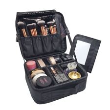 Estuche de maquillaje de alta calidad bolso cosmético de viaje para mujer caja de almacenamiento portátil segunda mano  Embacar hacia Argentina