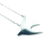 Used, Swallow/Martin/Martlet Pendant/Chain/Necklace - 925k STERLING SILVER for sale  Shipping to South Africa