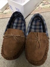 Mens moccasin slippers for sale  WALSALL