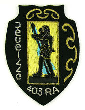 Ecusson brodé militaire ♦ (badge embroidered) ♦ 403 EME REGIMENT ARTILLERIE d'occasion  Nîmes