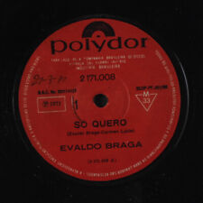EVALDO BRAGA: so quero / por uma vez mais Polydor 7" Single 45 RPM comprar usado  Enviando para Brazil
