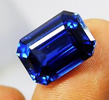 13.40 Ct Natural Blue Rare Benitoite Emerald Cut Loose Gemstone Certified for sale  Shipping to South Africa