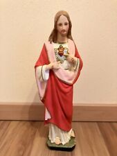 Alte heiligenfigur jesus gebraucht kaufen  Rehlingen-Siersburg