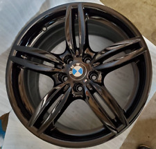 (1) Original 19" BMW 351M preto brilhante aro de roda fabricante de equipamento original 535 550 640 650 F10 F11 F07 comprar usado  Enviando para Brazil