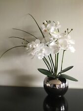 Orchidée artificielle blanche d'occasion  Nice-