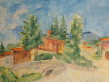 Antique watercolor painting for sale  Shipping to Canada