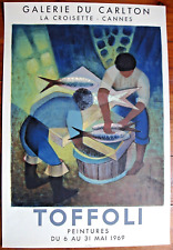 Toffoli affiche lithographique d'occasion  Bormes-les-Mimosas