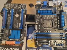 MSI Z77A-GD80, LGA 1155/Socket H2, Intel Motherboard for sale  Shipping to South Africa